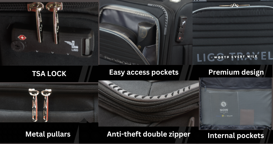 LIGO FEATHER 24 MEDIUM LUGGAGE