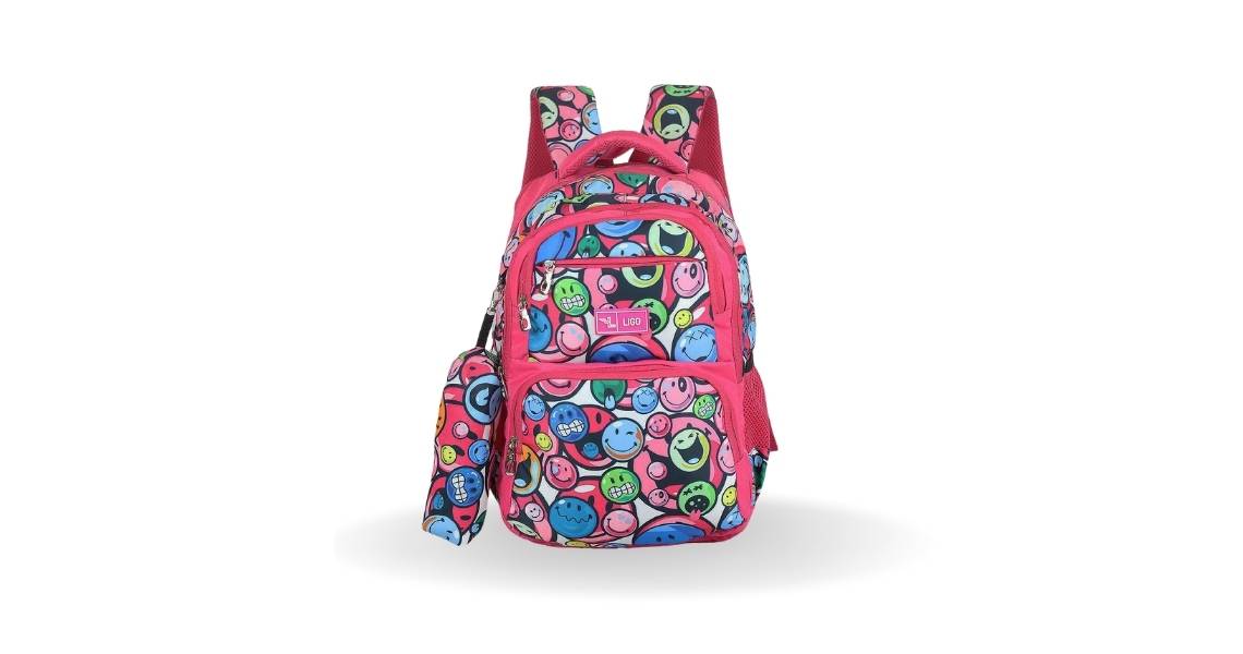 SMILEY SCHOOL BACKPACK