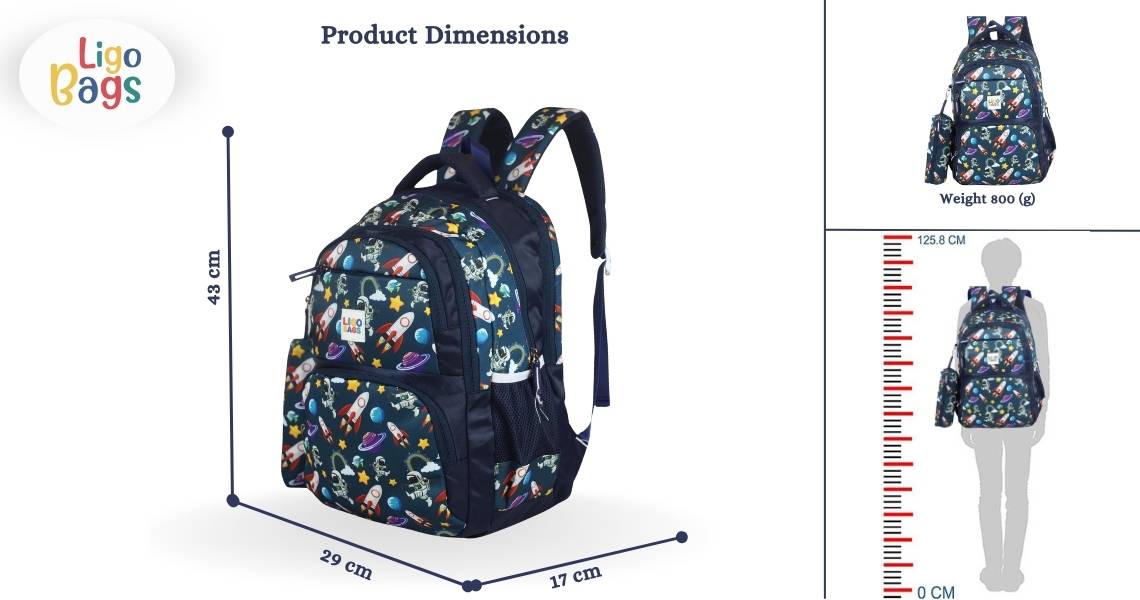 SMILEY SCHOOL BACKPACK