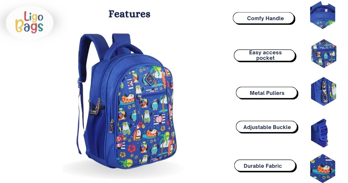 Seaside Kids School Bags