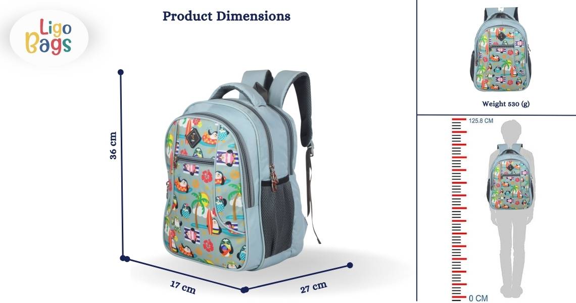 Seaside Kids School Bags