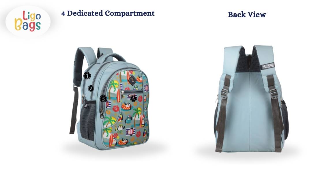Seaside Kids School Bags