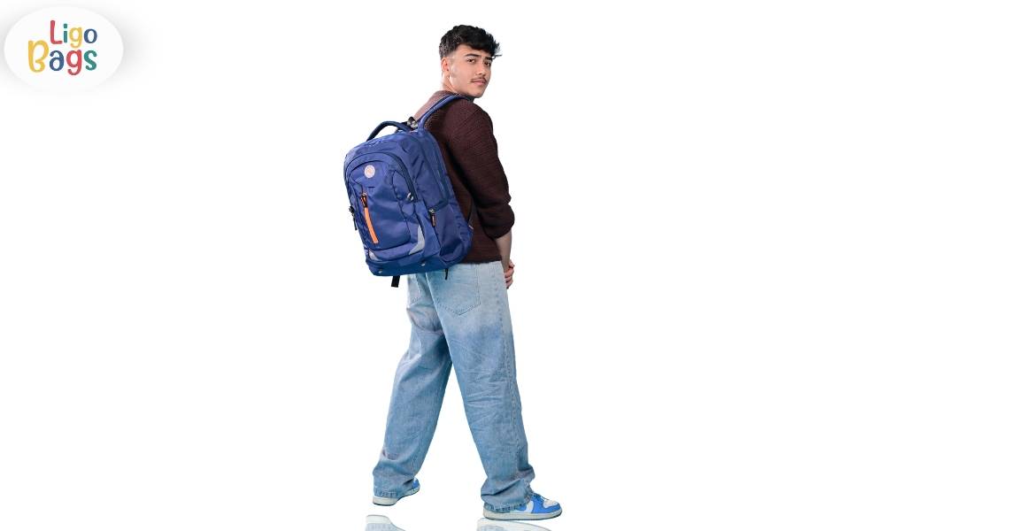 Flourozip School Backpack