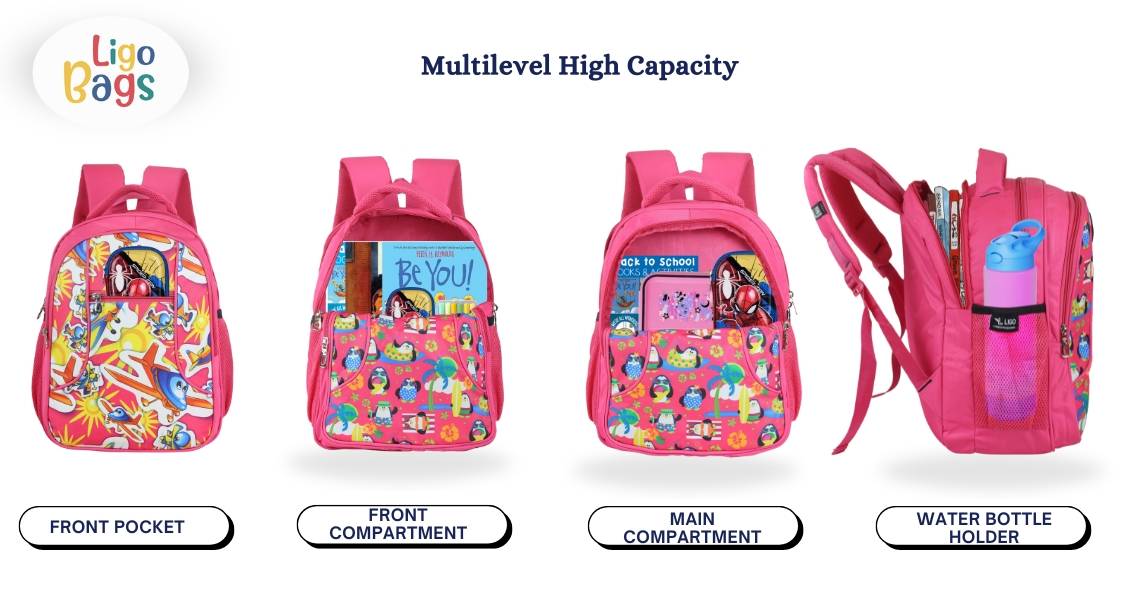 Seaside Kids School Bags