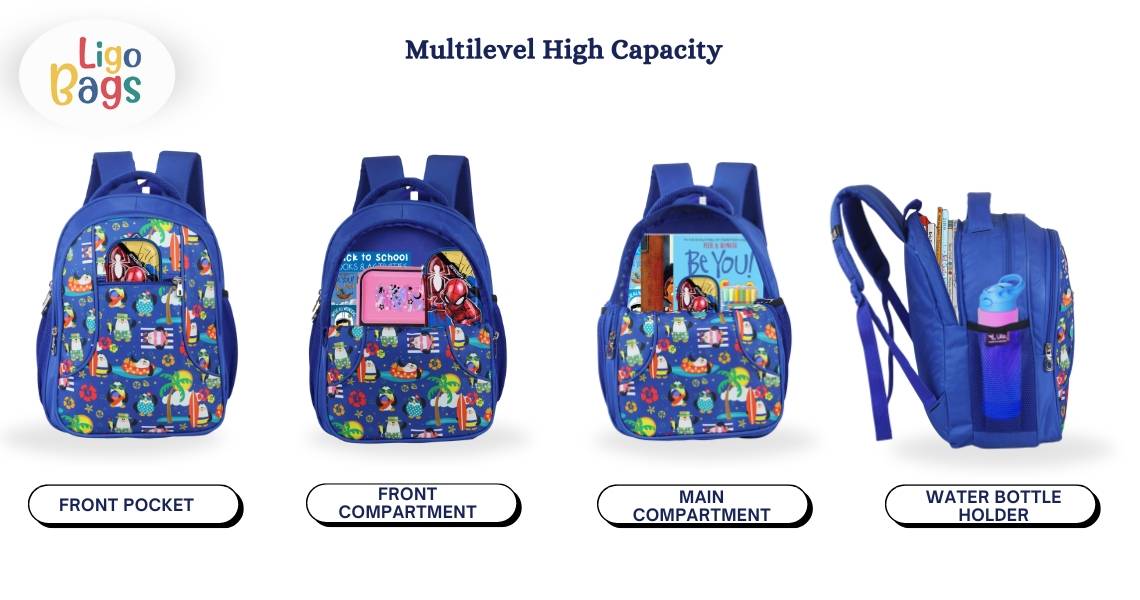 Seaside Kids School Bags