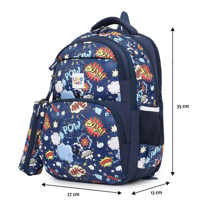 SMILEY SCHOOL BACKPACK