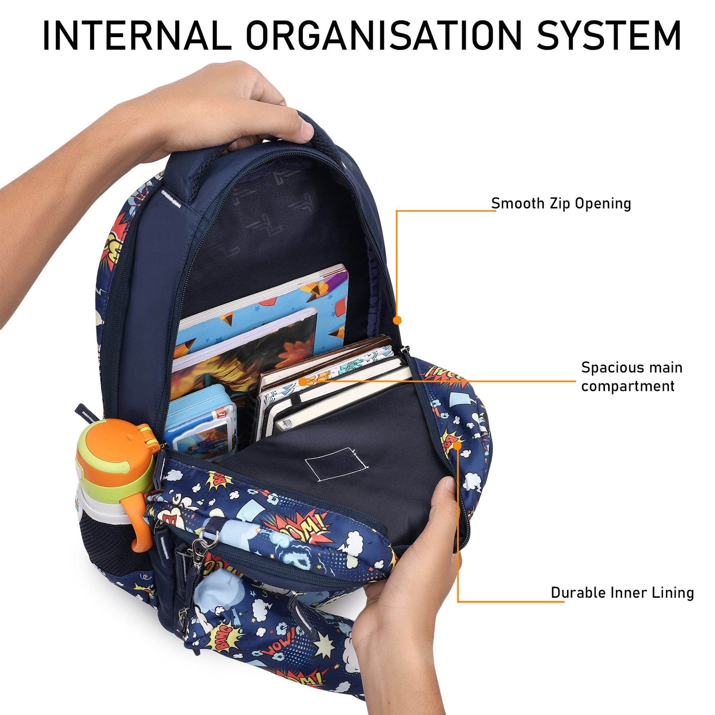 SMILEY SCHOOL BACKPACK