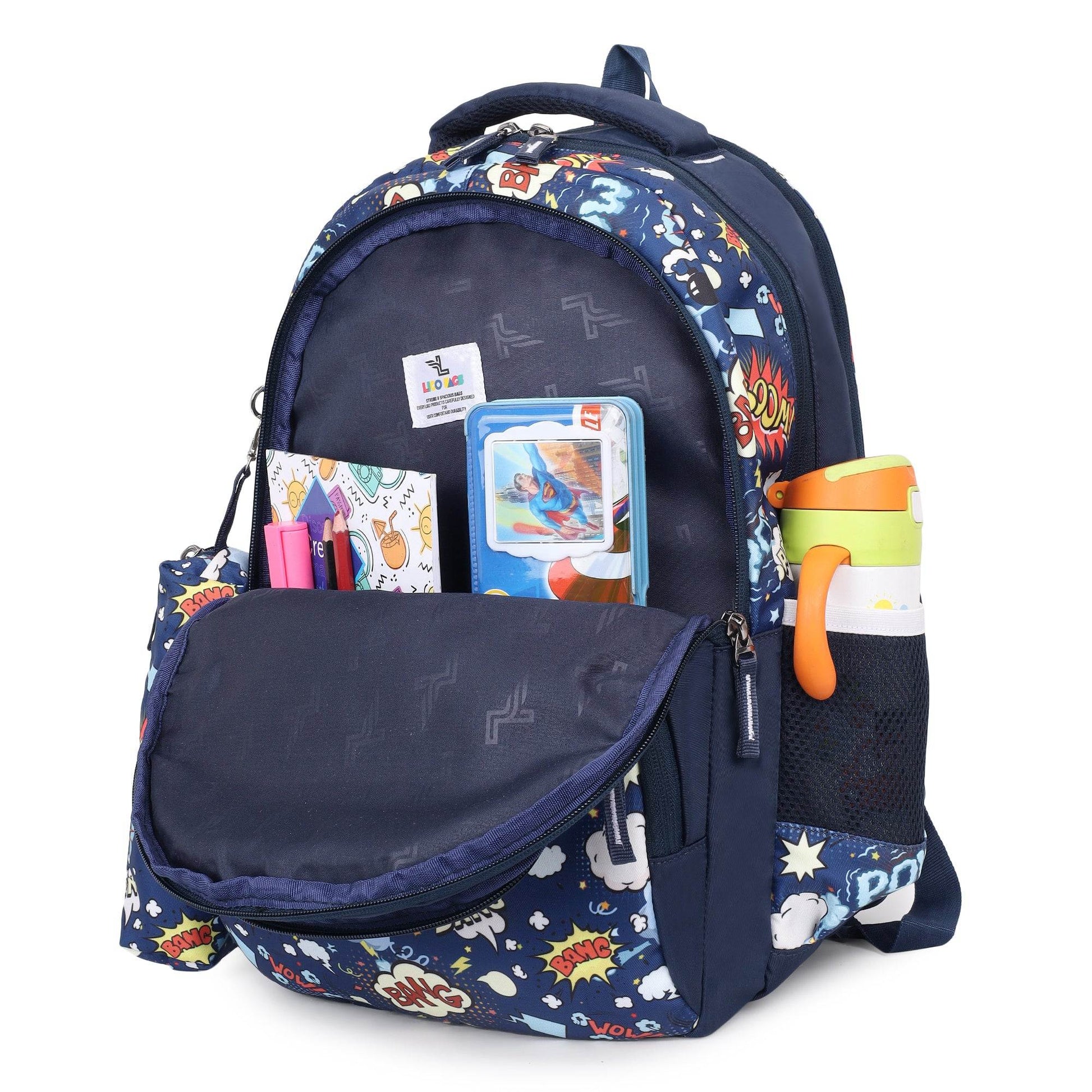 SMILEY SCHOOL BACKPACK