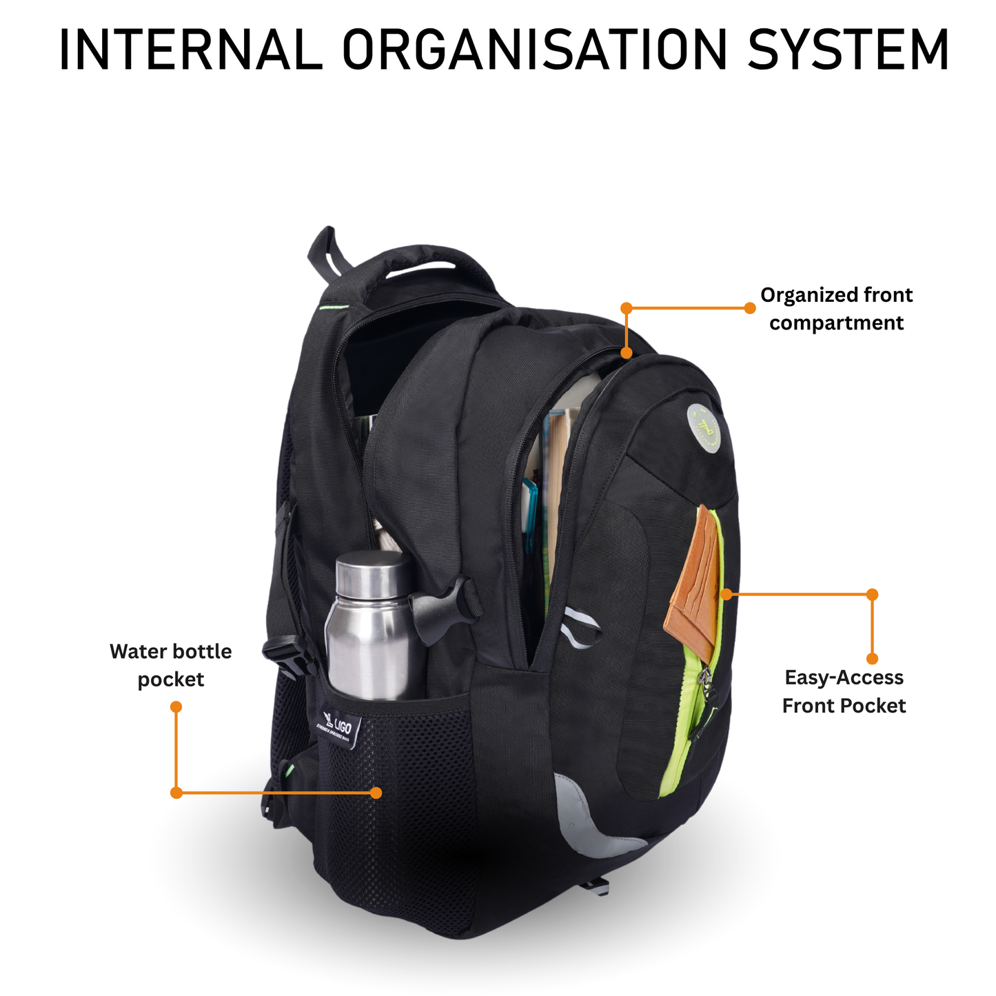 Fluoro Zip Backpack