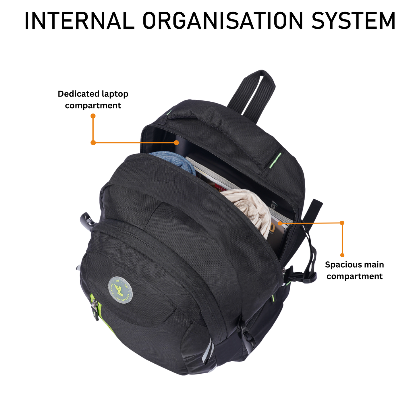 Fluoro Zip Backpack