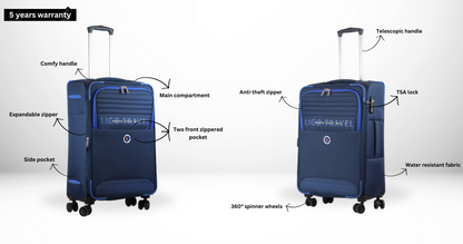 LIGO FEATHER 24 MEDIUM LUGGAGE