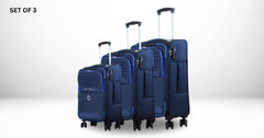 LIGO FEATHER LUGGAGE- SET OF 3