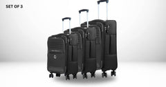 LIGO FEATHER LUGGAGE- SET OF 3