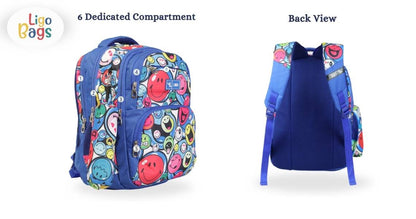 SMILEY SCHOOL BACKPACK