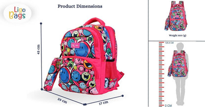 SMILEY SCHOOL BACKPACK
