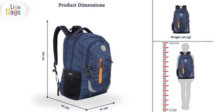 Flourozip School Backpack