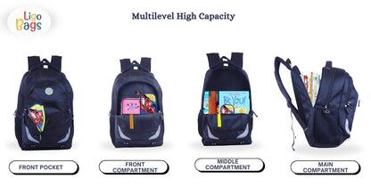 Flourozip School Backpack