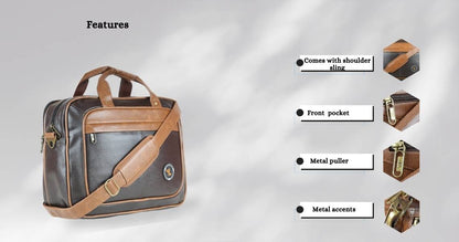 Pu File Bag 16