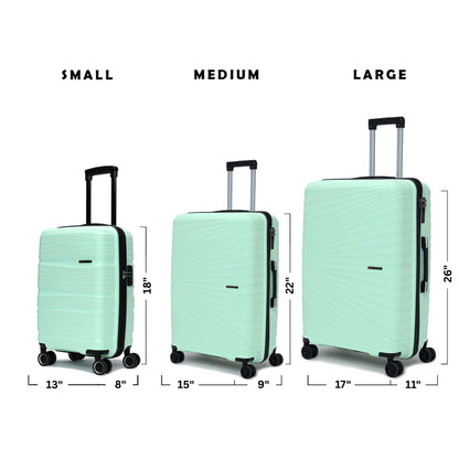 Comet luggage set of 3