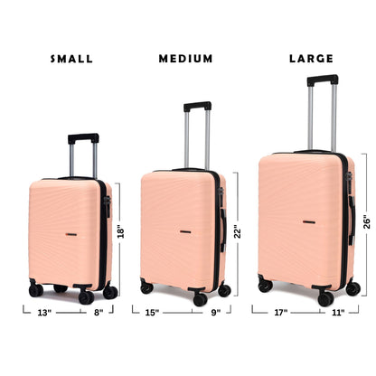 Comet luggage set of 3