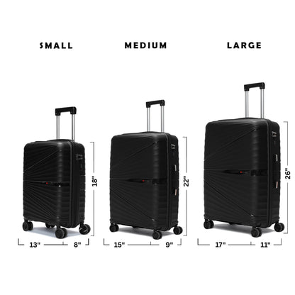 Comet luggage set of 3