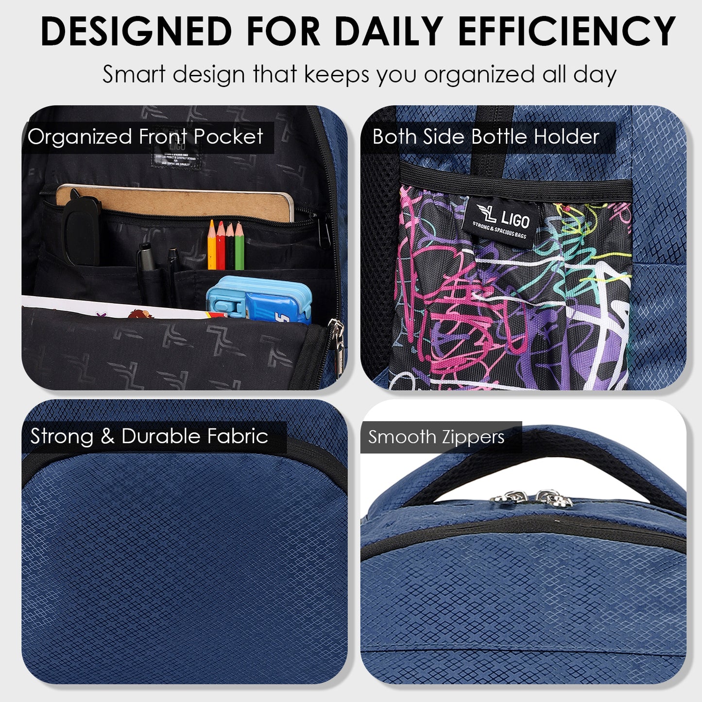 Ligo School Bag