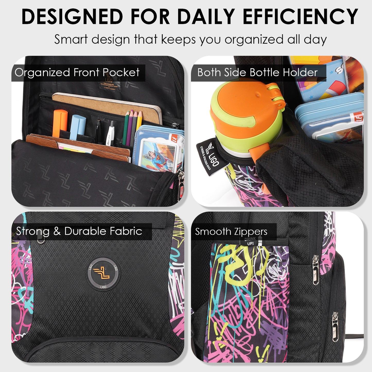 Ligo School Bag