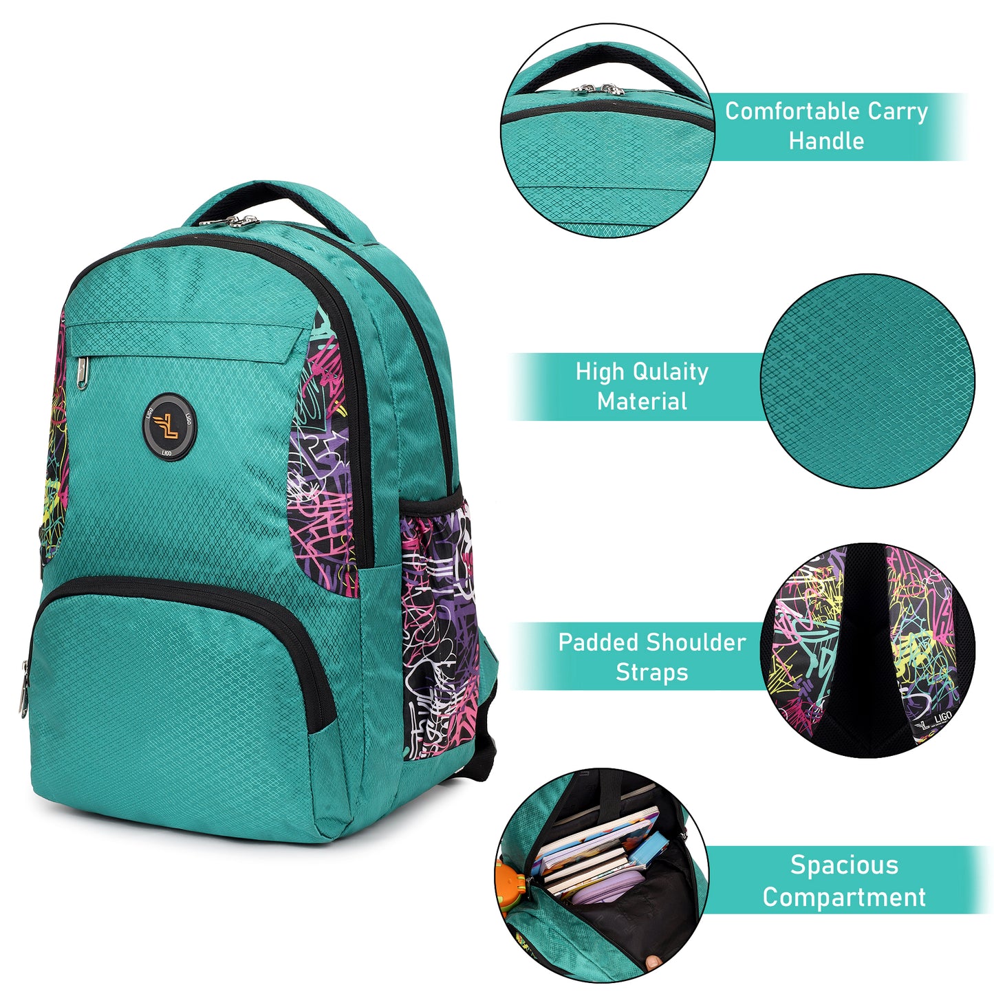 Ligo School Bag