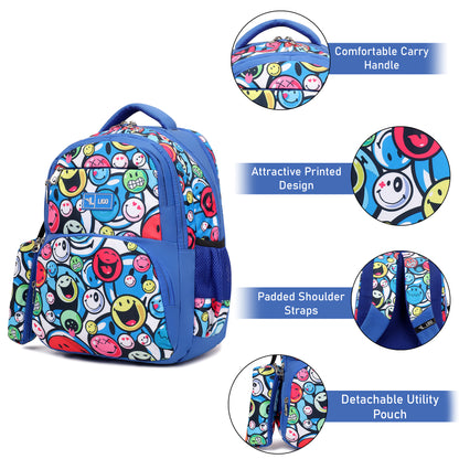 SMILEY SCHOOL BACKPACK