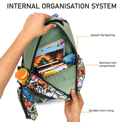 SMILEY SCHOOL BACKPACK