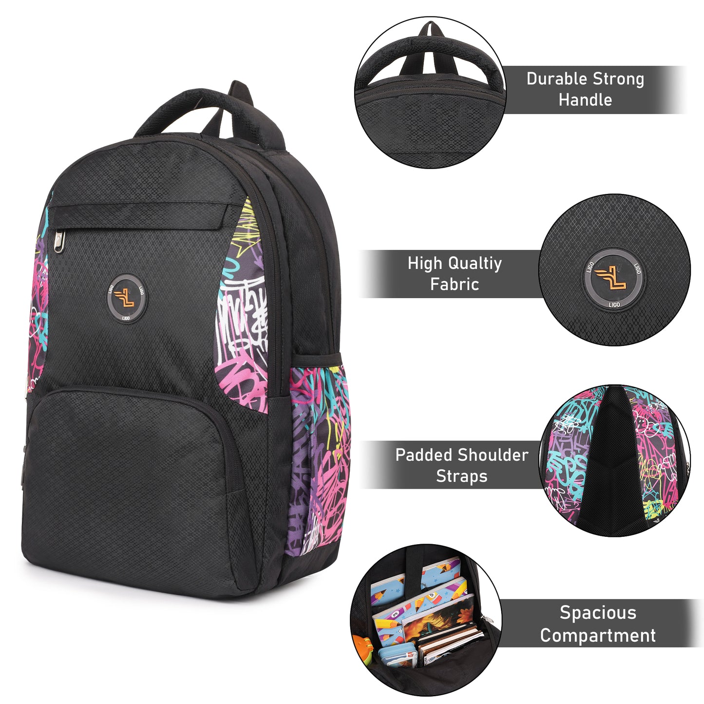 Ligo School Bag