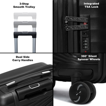 Comet luggage set of 3