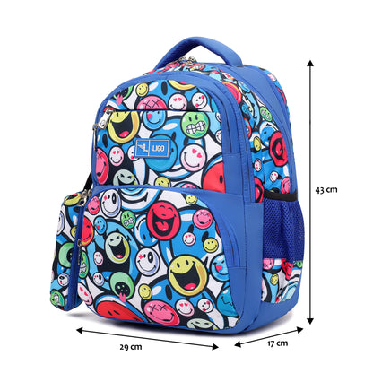 SMILEY SCHOOL BACKPACK