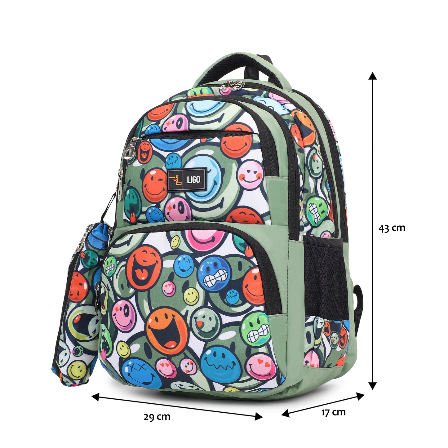 SMILEY SCHOOL BACKPACK