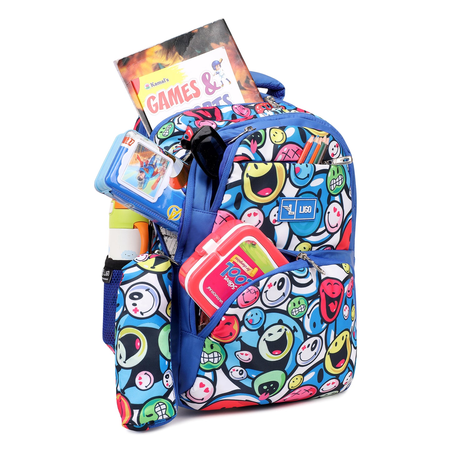 SMILEY SCHOOL BACKPACK