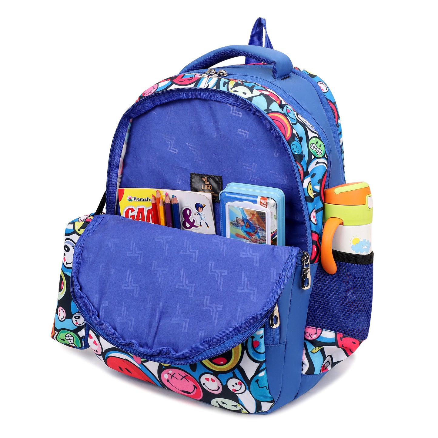 SMILEY SCHOOL BACKPACK