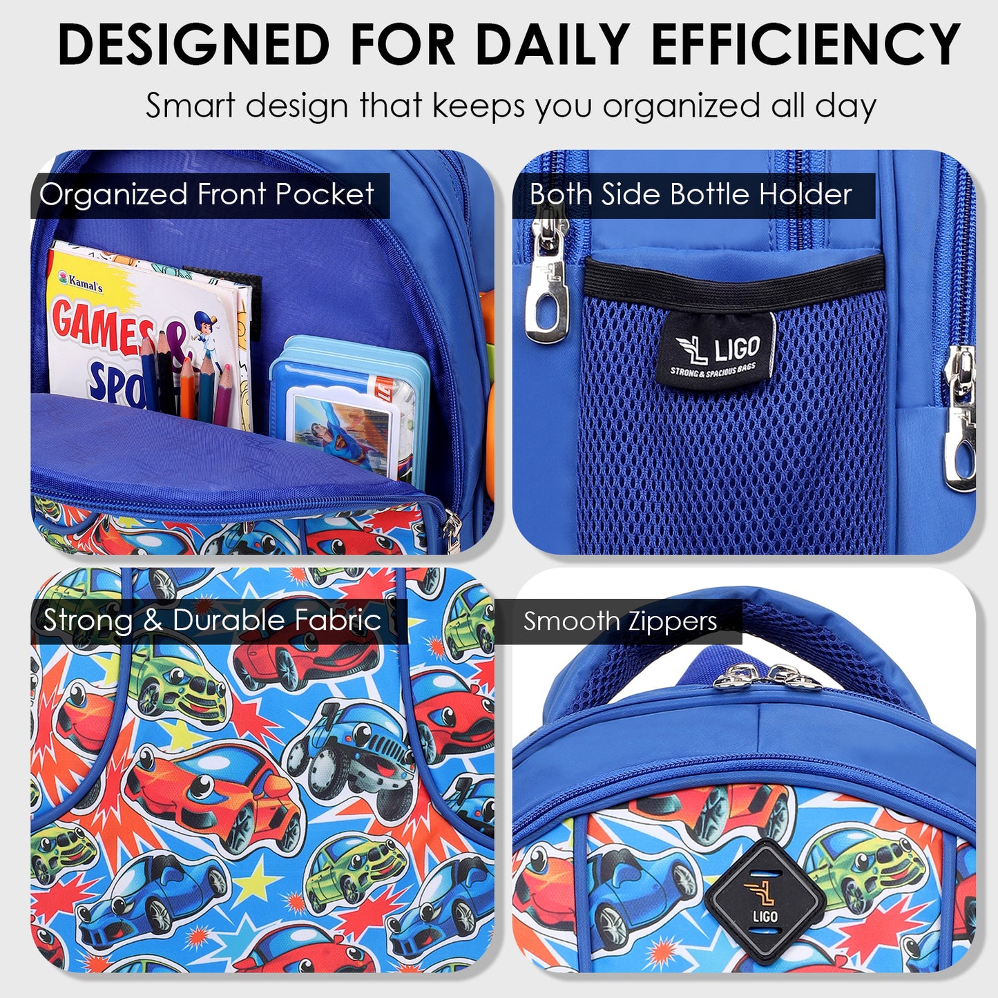 Seaside Kids School Bags