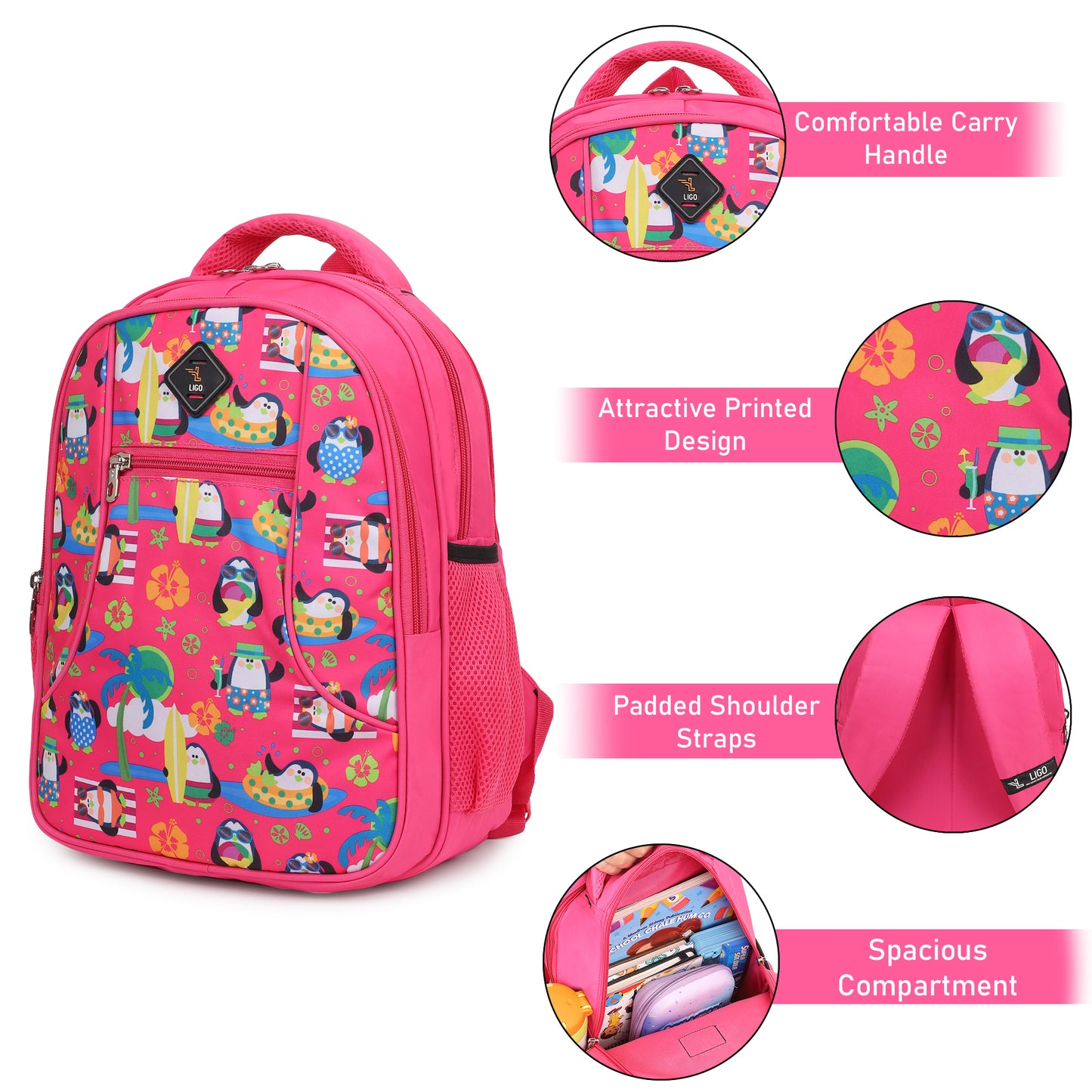 Seaside Kids School Bags