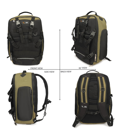 Hammer Overnighter Helmet Backpack for Unisex