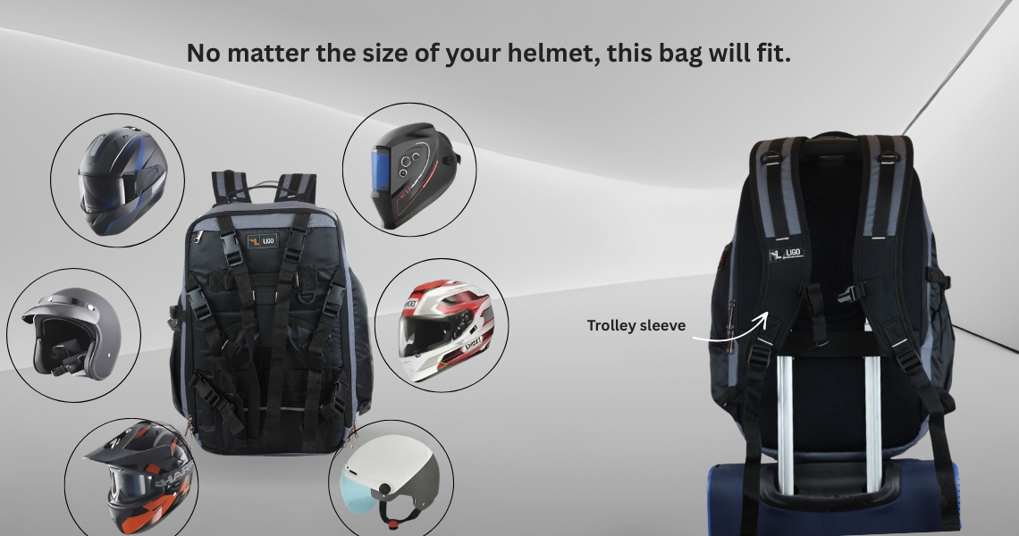 Hammer Overnighter Helmet Backpack for Unisex