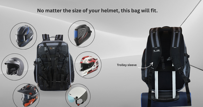 Hammer Overnighter Helmet Backpack for Unisex