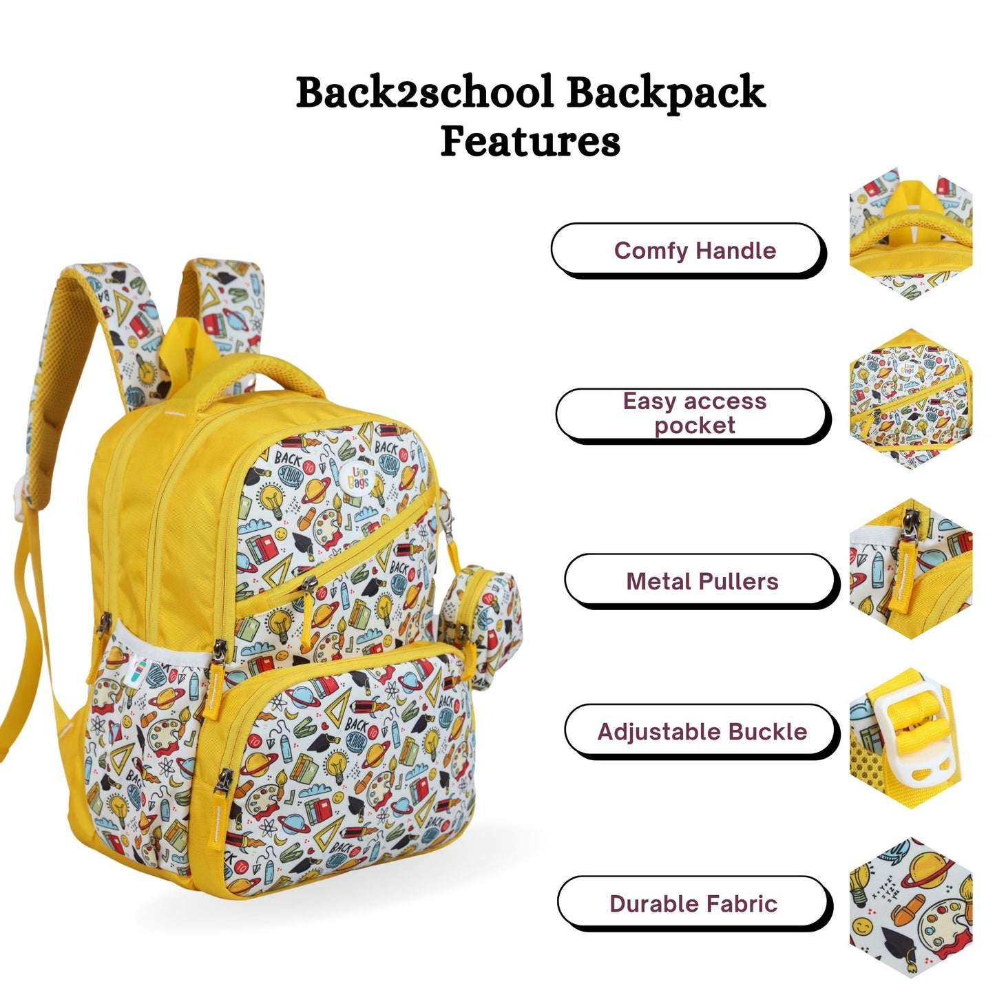 Back2School Backpack + School Bag (Limited Time Combo Offer)