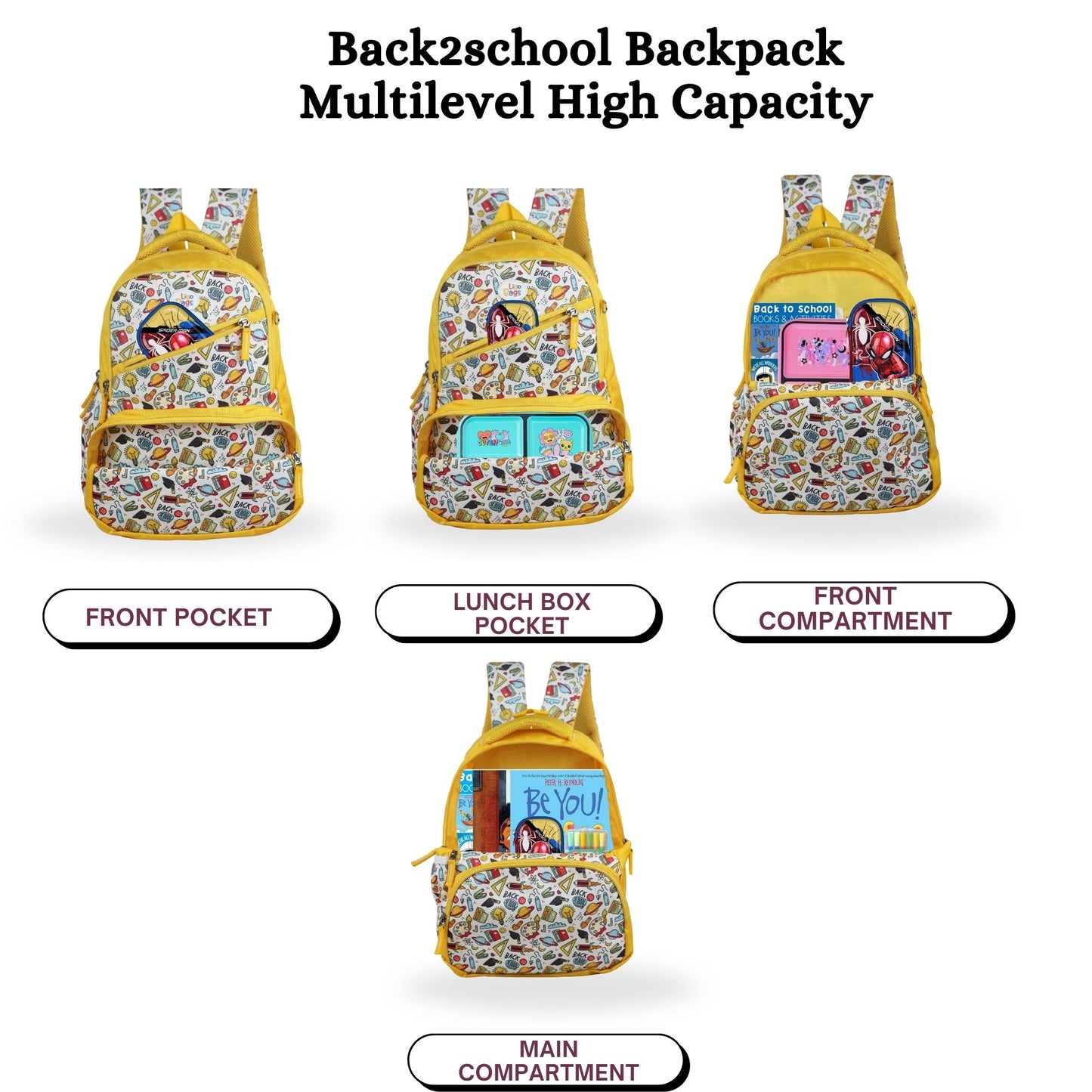 Back2School Backpack + School Bag (Limited Time Combo Offer)