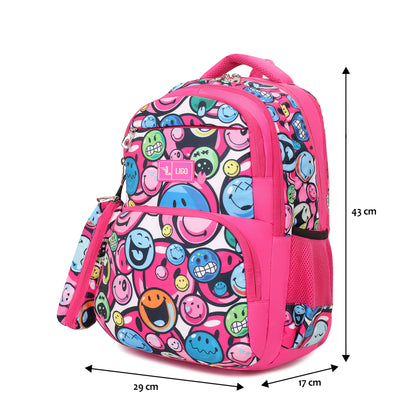 SMILEY SCHOOL BACKPACK