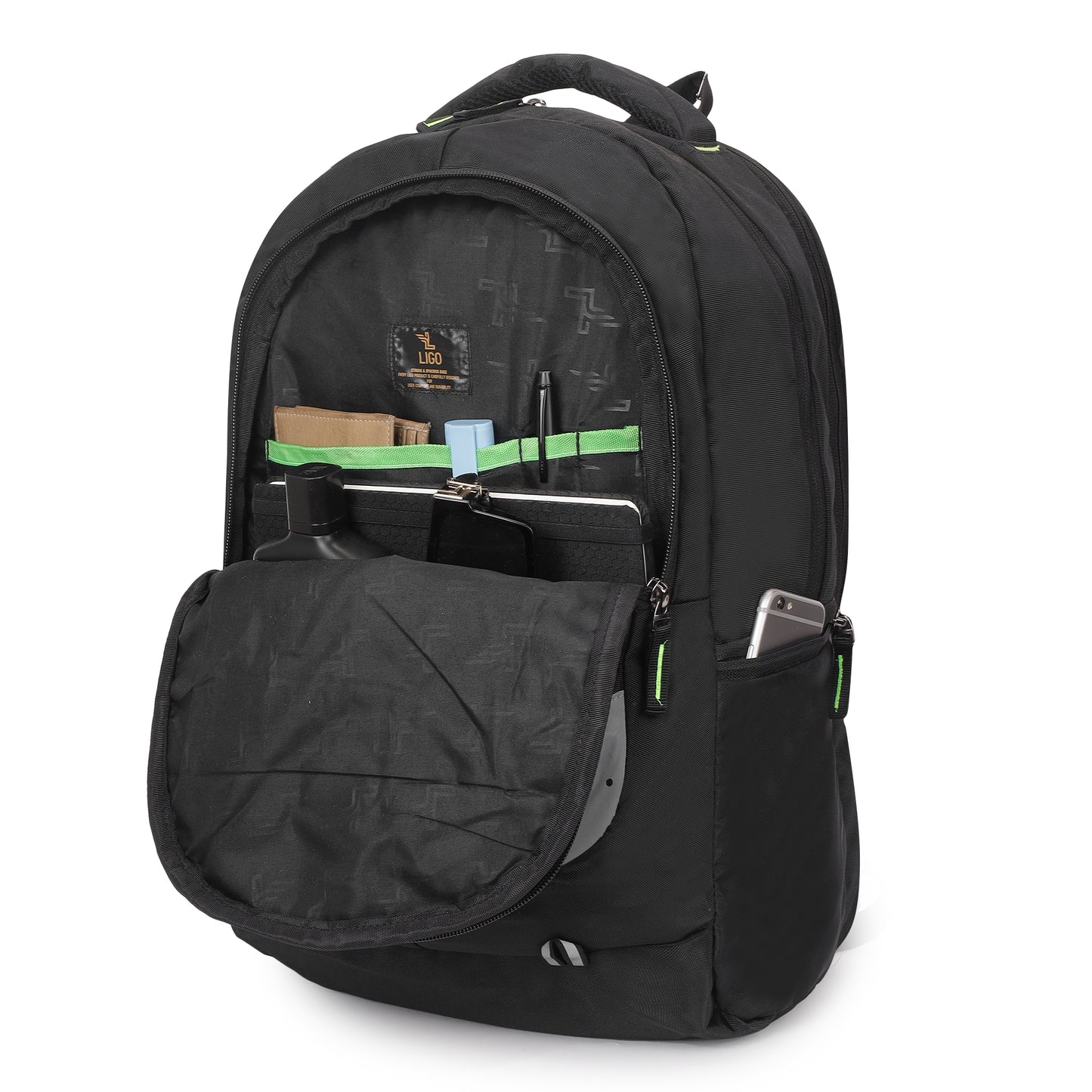 Flourozip School Backpack