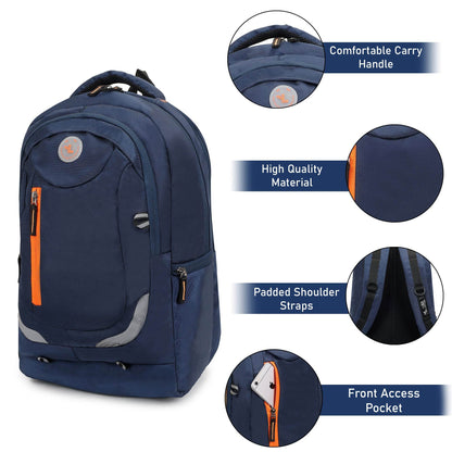 Flourozip School Backpack