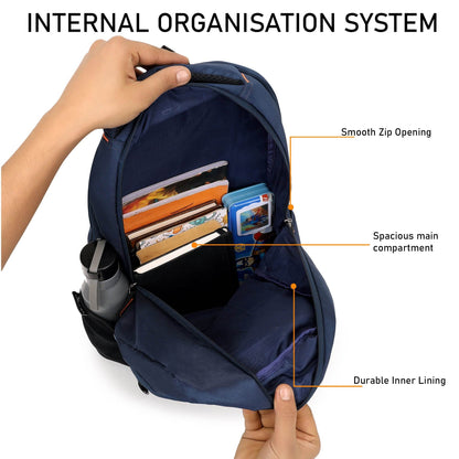 Flourozip School Backpack