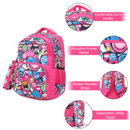 SMILEY SCHOOL BACKPACK