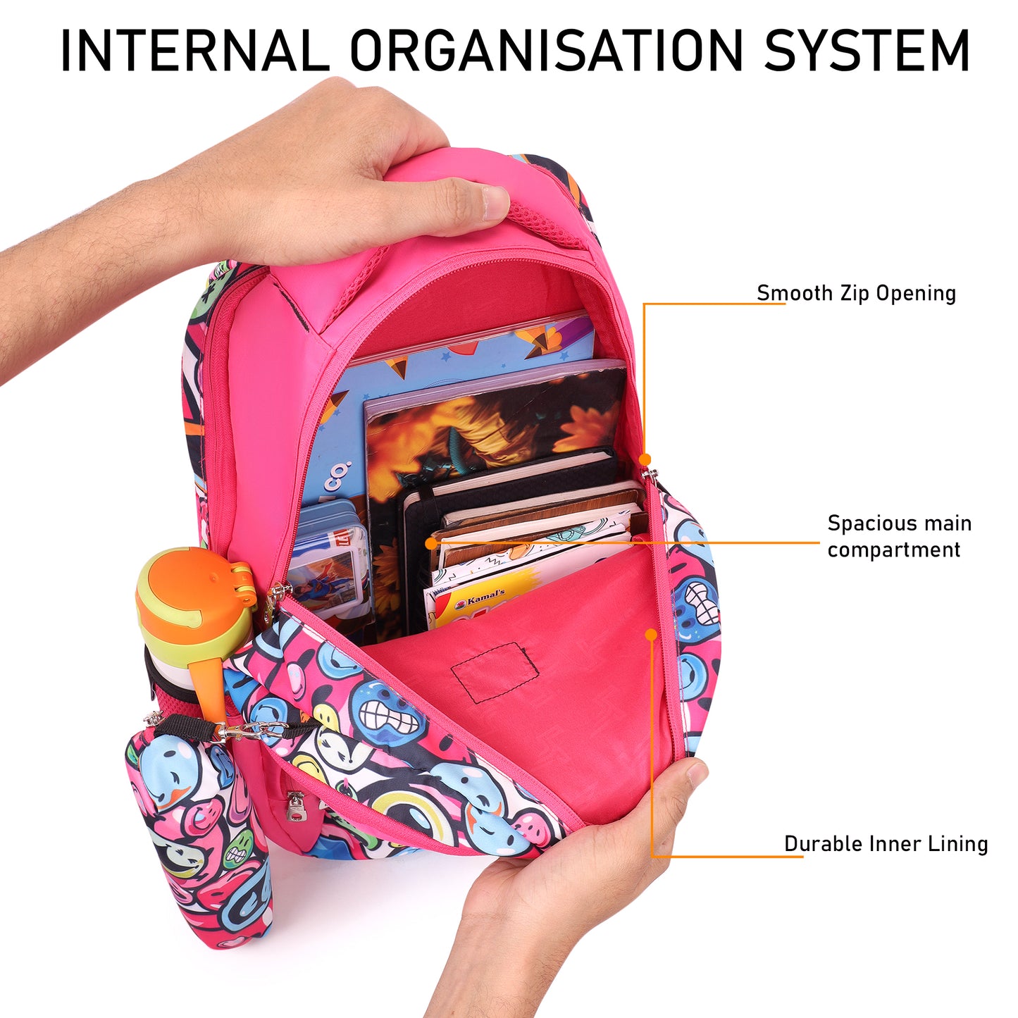 SMILEY SCHOOL BACKPACK