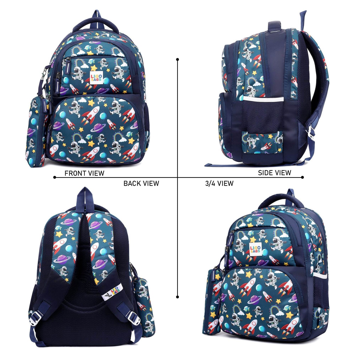 SMILEY SCHOOL BACKPACK